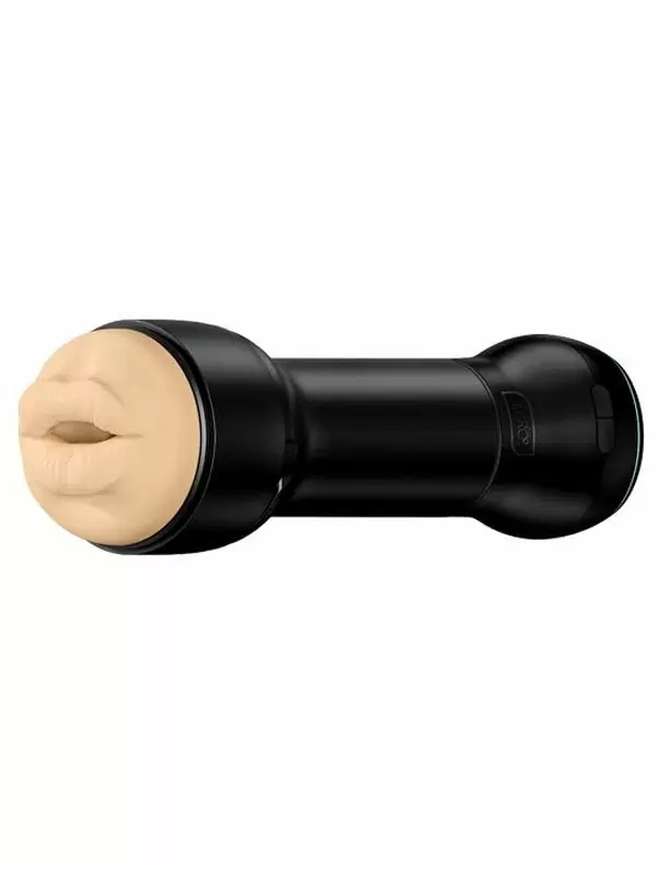 Мастурбатор с интерактивной насадкой Kiiroo Feel Victoria Mouth + Power Blow, всасывающий эффект, 22.5 см