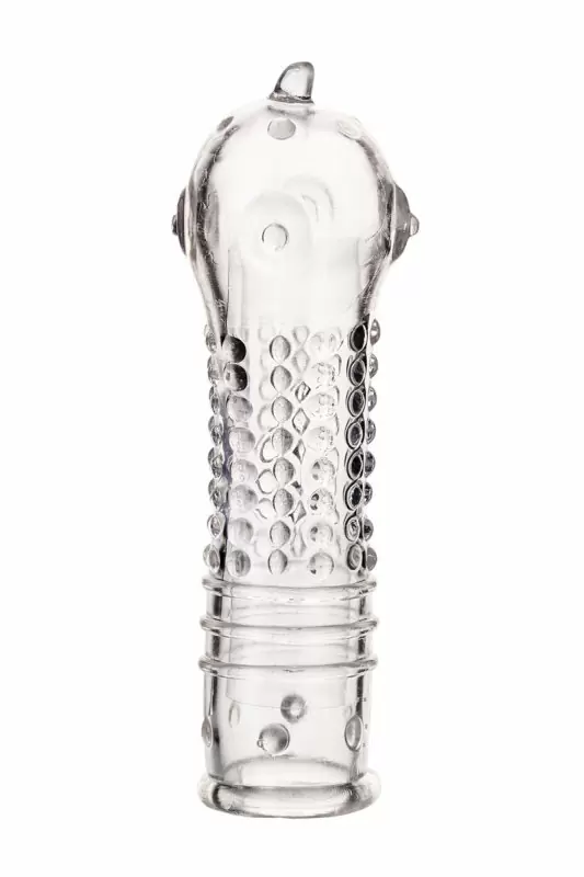 Увеличивающая насадка на пенис TOYFA A-Toys – прозрачный