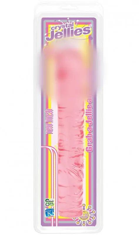 Классический фаллоимитатор Cristal Jellies 10