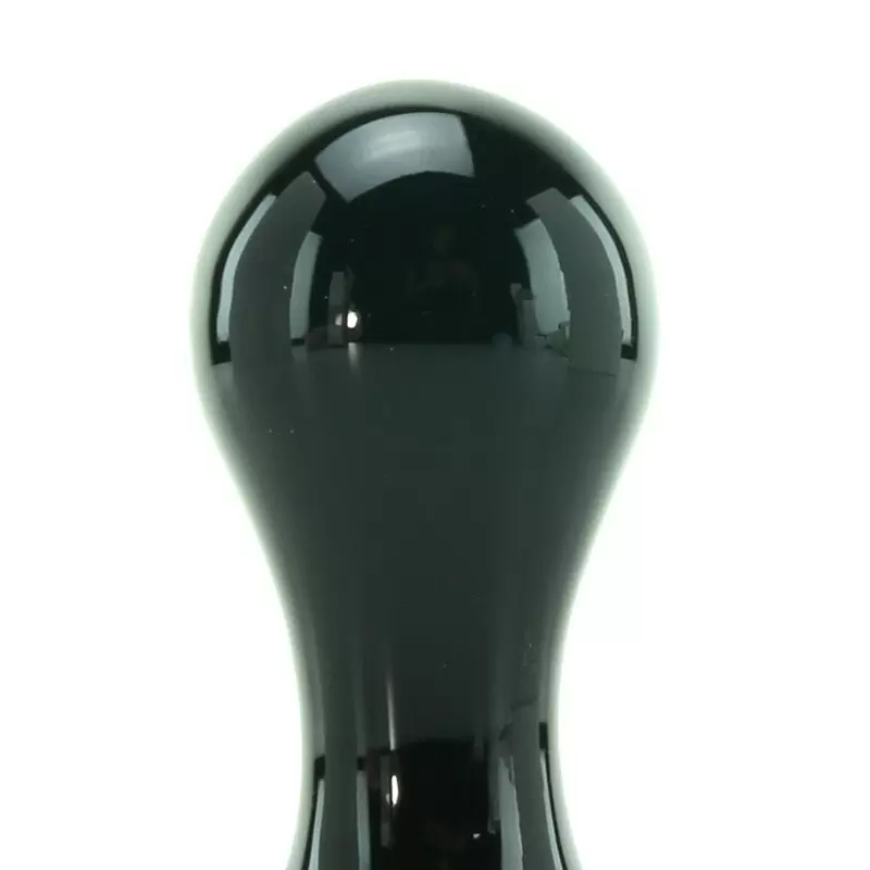 Анальный стимулятор Crystal Pops Small из стекла – черный