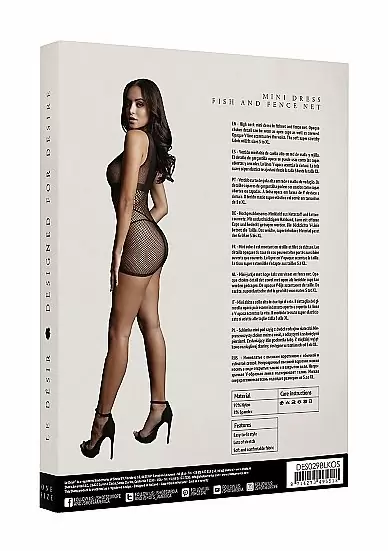 Миниплатье Duo Net Open Cup Mini Dress