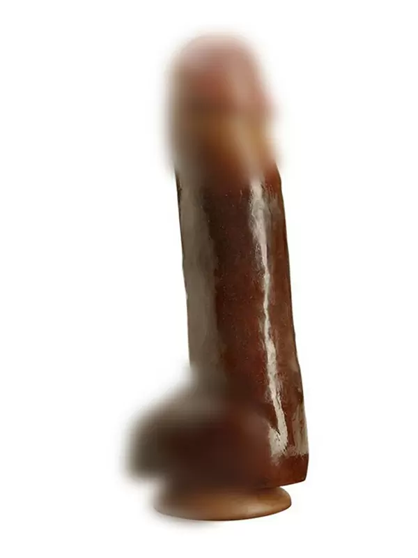 Фаллоимитатор Black Balled на присоске – мулат