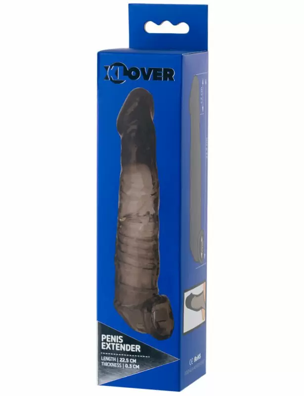 Увеличивающая насадка TOYFA XLover — 22,5 см, с подхватом мошонки