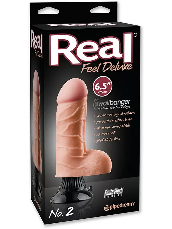 Вибромассажер с мошонкой Real Feel Deluxe №2 – 6,5