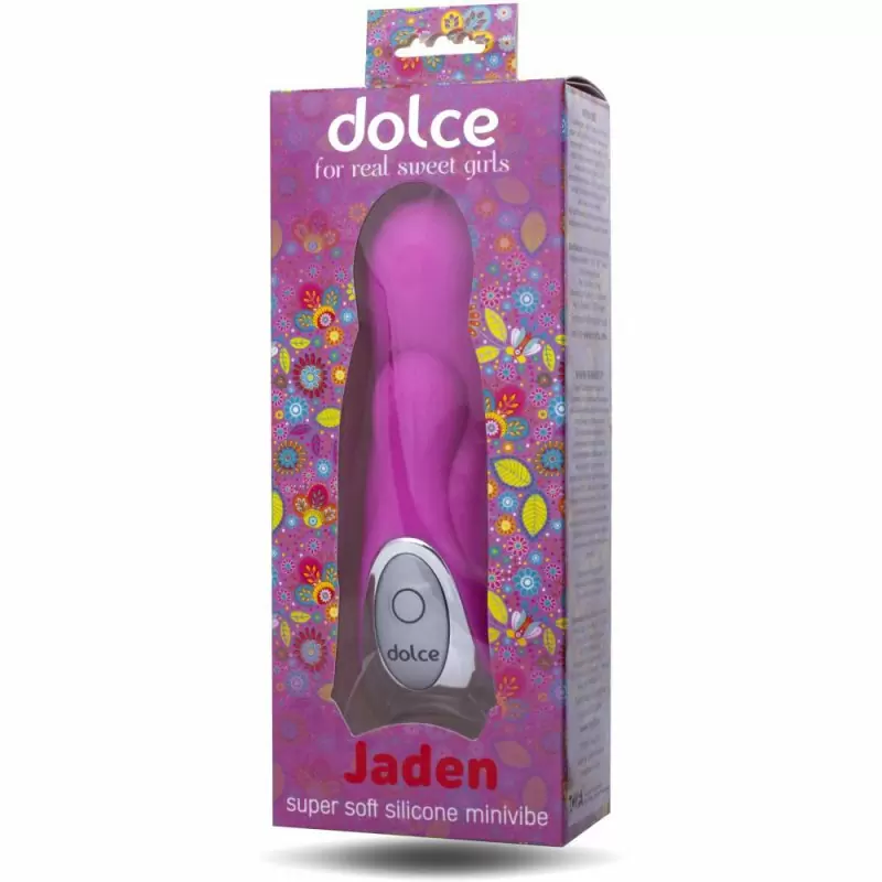 Мультифункциональный мини вибратор Dolce Jaden – розовый