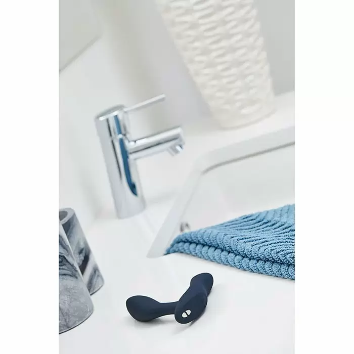 Набор для анальных игр: Инновационный массажер простаты We-Vibe Vector - темно серый и Охлаждающий лубрикант JO Personal H2O Cool - 120 мл