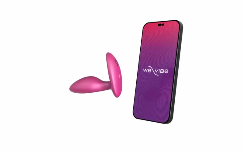 Анальная пробка для ношения We-Vibe Ditto+ Cosmic Pink