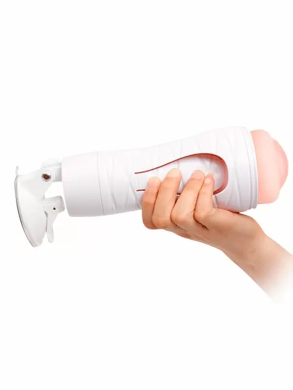 Реалистичный мастурбатор Baile, 28,3, ротик, в тубе, на присоске