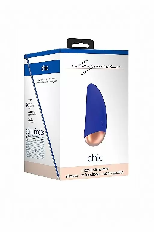 Клиторальный стимулятор Chic (синий)