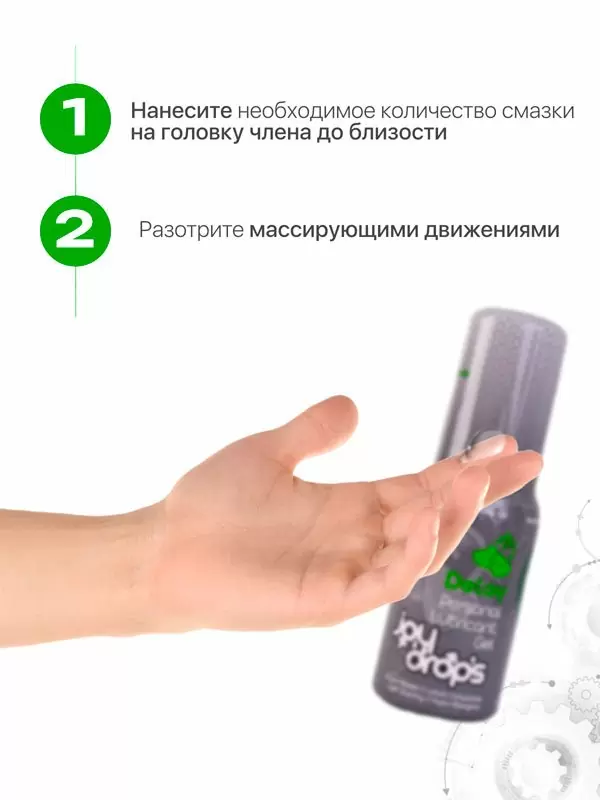 Пролонгирующая смазка Joydrops Delay, не оставляет пятен, 50 мл