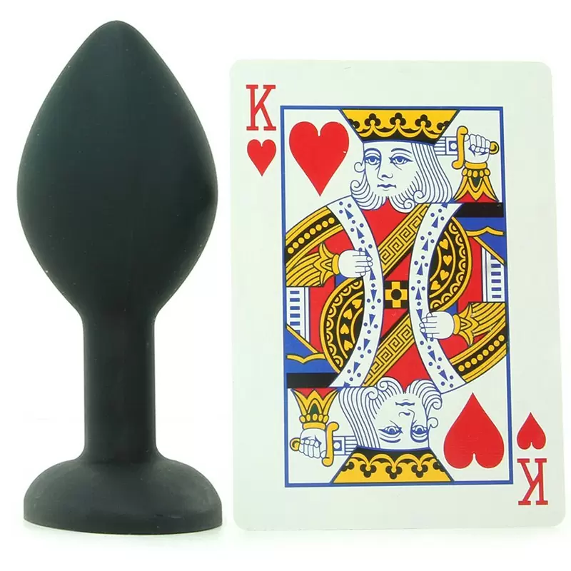 Анальная пробка The Mini's Spade Medium - черная
