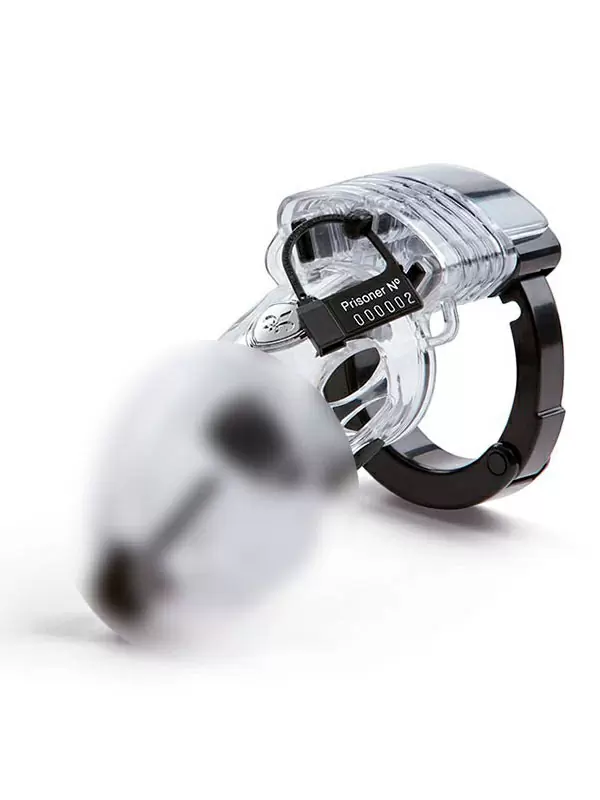 Пояс верности для мужчин Mystim 2, 8,2 см, серебристый