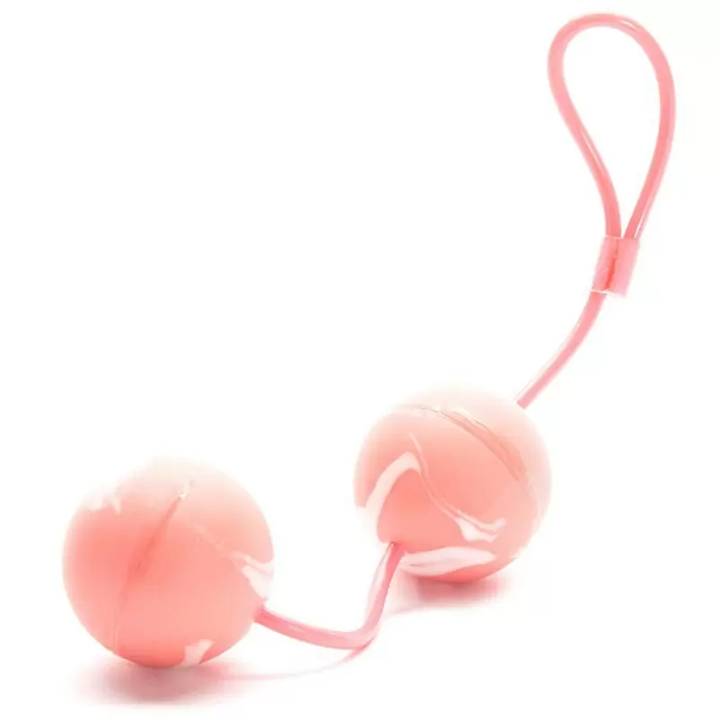 Вагинальные шарики Oscilating Duo Balls – розовый