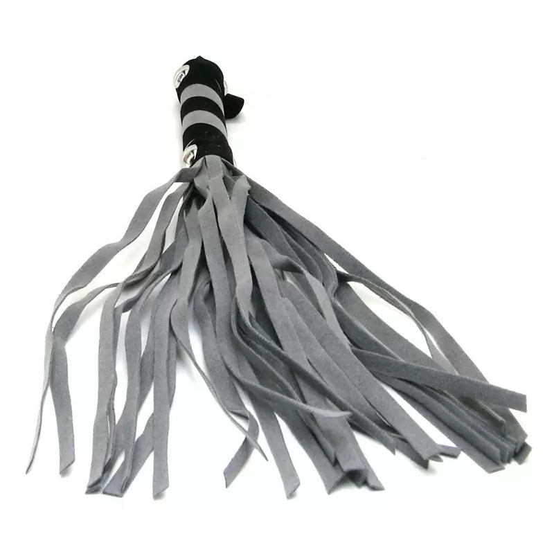 Мягкая мини-плеточка First Time Fetish Flogger – серый