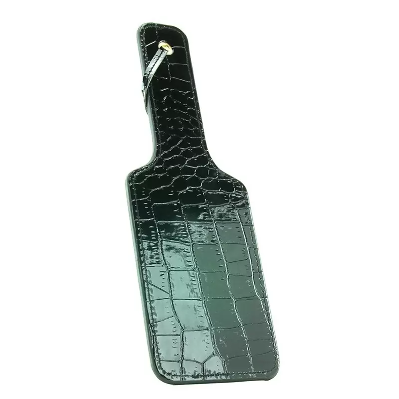 Шлепалка Fetish Fantasy Gold черная с золотом