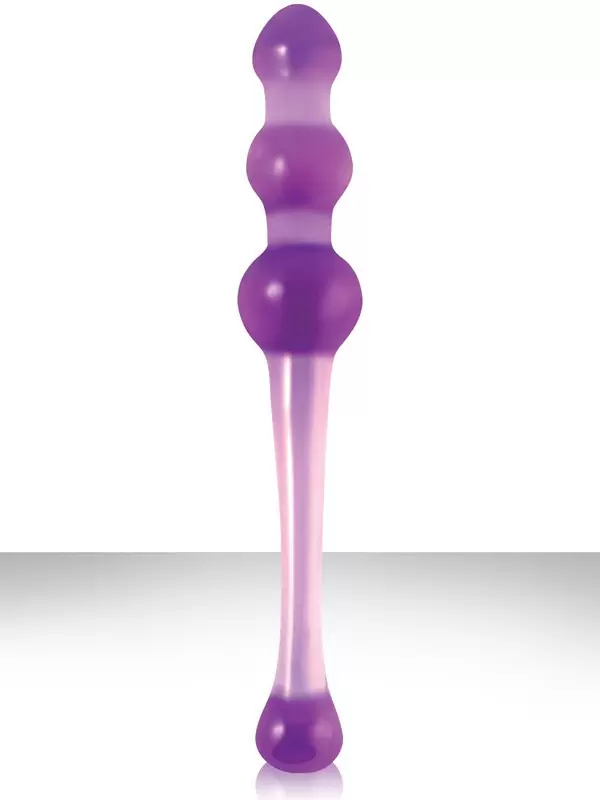 Большой стимулятор для вагинальных мышц Crystal Kegel - Purple