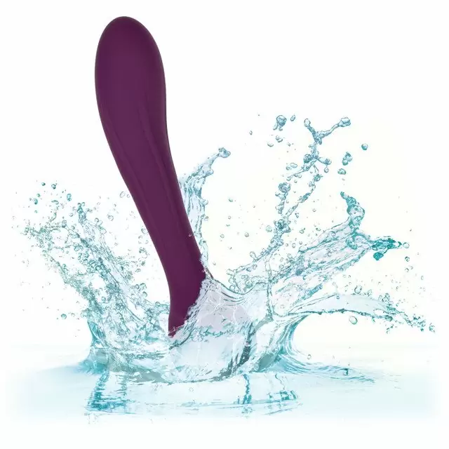 Изогнутый вибратор OBSESSION PASSION, 10 режимов, 21,5 см, фиолетовый 