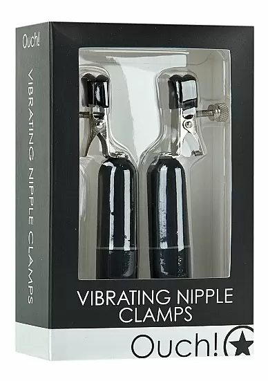Зажимы на соски с вибрацией Vibrating nipple clams
