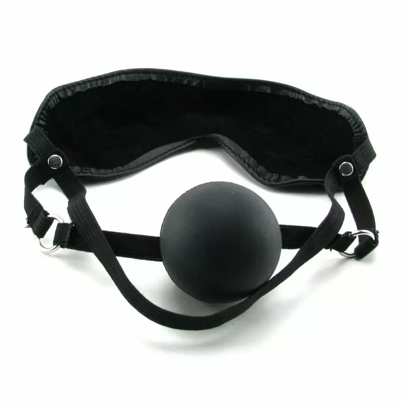 Маска с кляпом Blindfold Ball