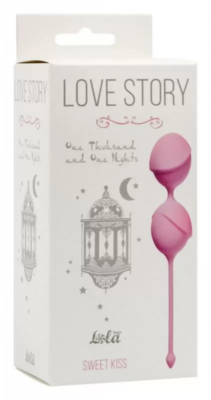 Вагинальные шарики Love Story One Thousand and One Nights - розовый