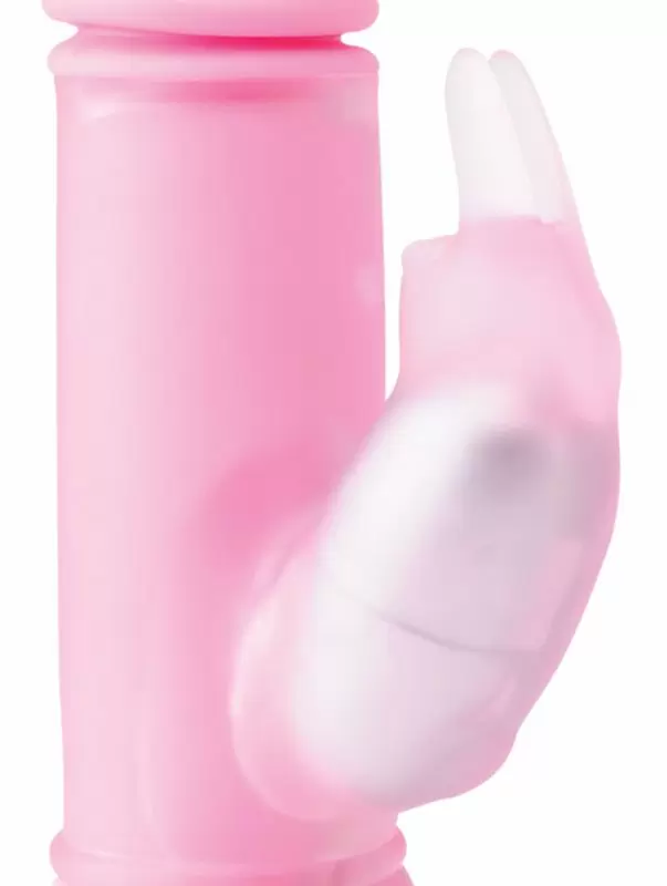 Вибратор с дистанционным пультом Thrusting Rabbit Pearl