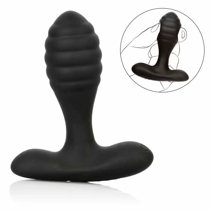 Анальный стимулятор Eclipse Ultra-Soft Probe с функцией памяти - черный