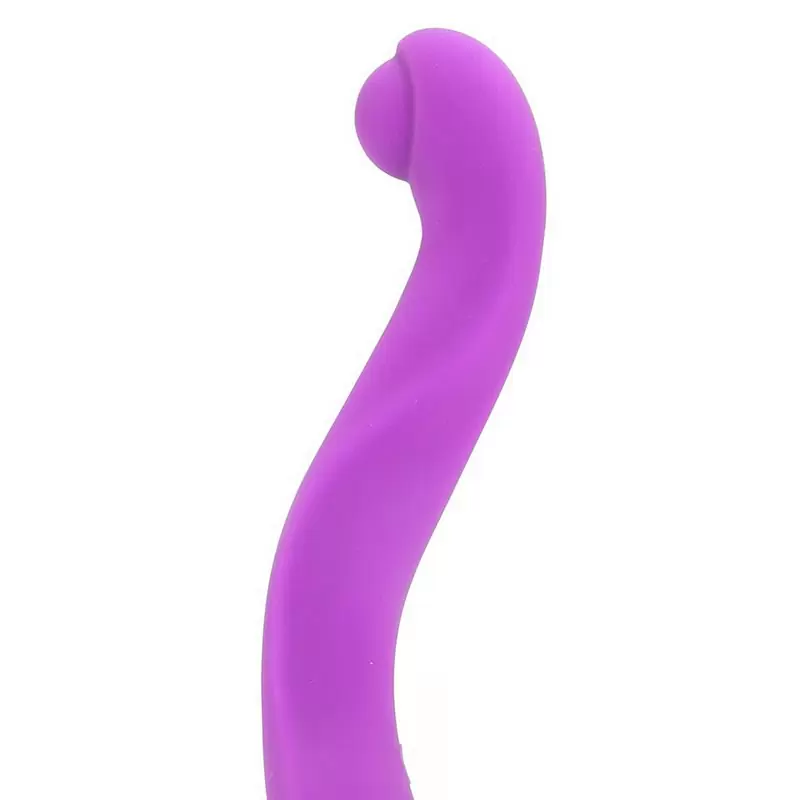 Перезаряжаемый вибромассажер Venus 9Х для стимуляции точки G – фиолетовый
