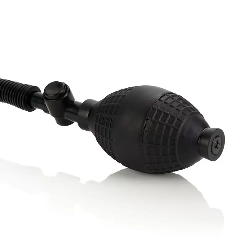 Мужской набор Rock Hard: помпа, анальная пробка и ремешок на мошонку с кольцом