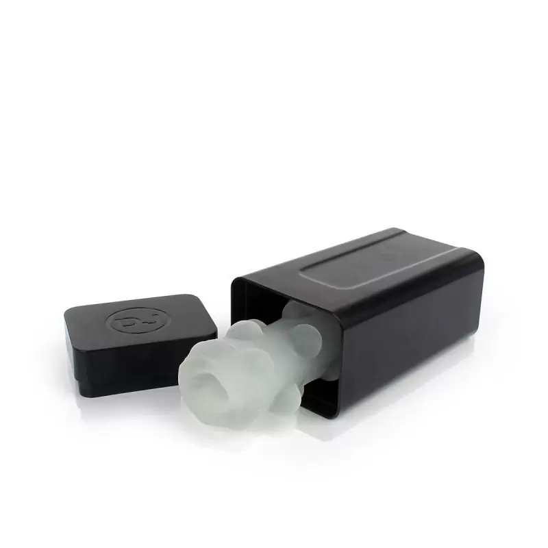 Мастурбатор двусторонний OptiMALE Reversible UltraSkyn Stroker Rollerball – прозрачный