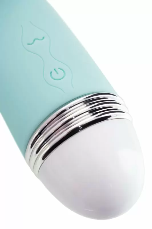 Голубой вибратор-кролик Flovetta by Toyfa Iris. 22 см, 10 режимов вибрации