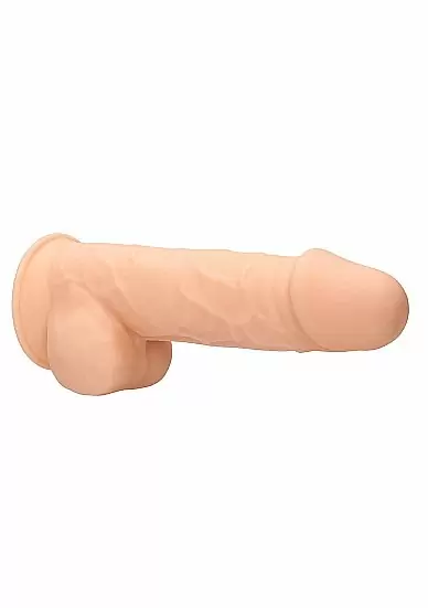 Фаллоимитатор Silicone Dildo With Balls - 21,6 см. 