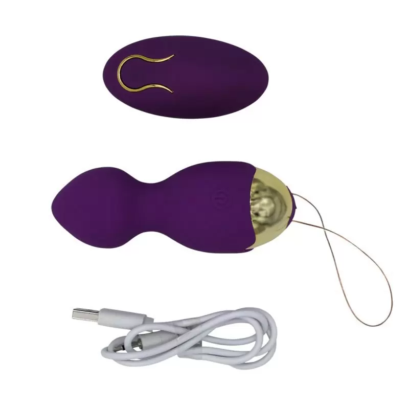 Беспроводной мини вибростимулятор Lust – фиолетовый