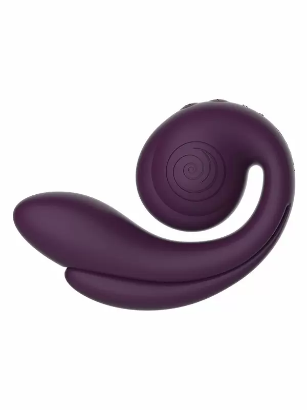 Многофункциональный тройной вибратор SVibe GIZI Pro, 3 мотора, IPX7, фиолетовый