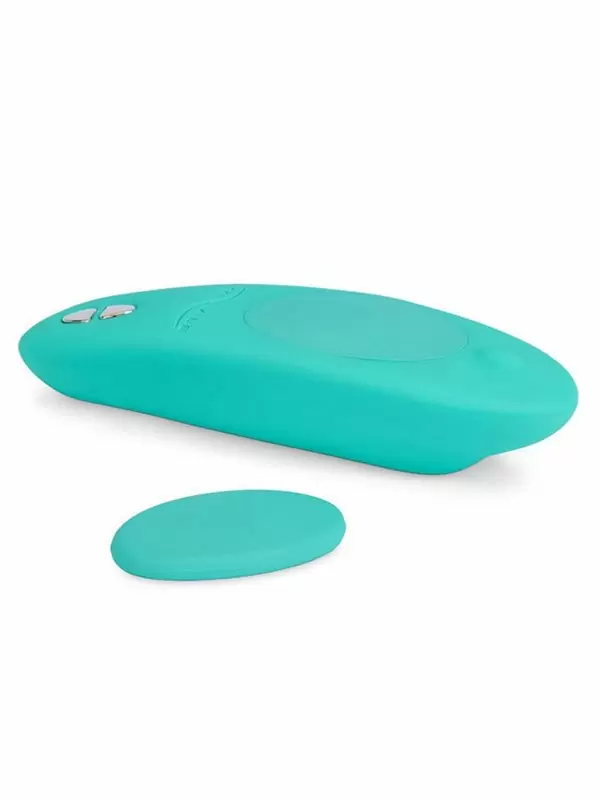 Интерактивный стимулятор клитора Womanizer We-Vibe Moxie+, с пультом Д/У, управление через приложение, 10 режимов, крепление на бельё
