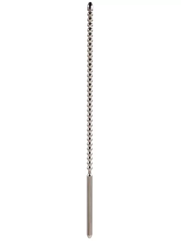 Стимулятор уретры Dip Stick Ripped, 24 см, диаметр 6 мм, нержавеющая сталь