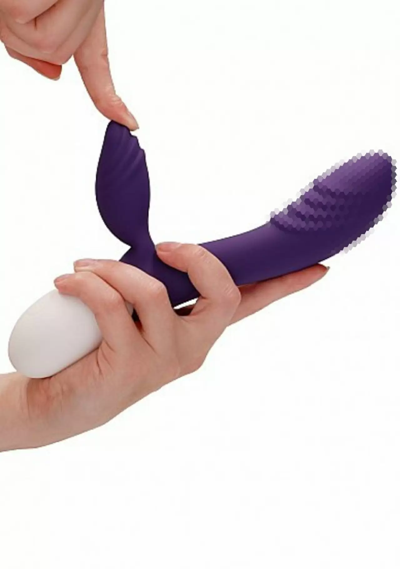 Вибратор-кролик с функцией нагрева Sunburst Rechargeable Heating G-Spot Rabbit