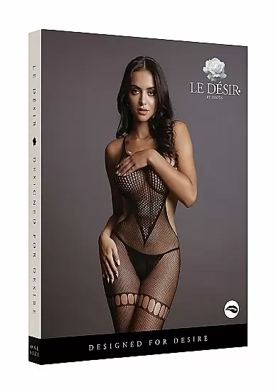 Кетсьюит (боди-комбинезон) Net High Neck Bodystocking