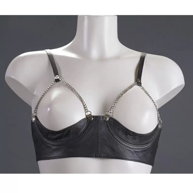 Кожаный лиф Подиум - S/M