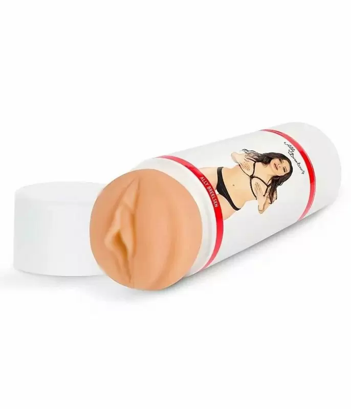 Реалистичный мастурбатор ФлешНаш Ally Breelsen 2.0, анатомия реальной актрисы, 22 см, ТПЕ