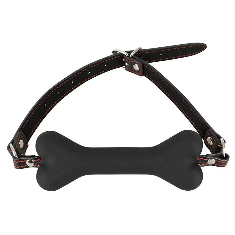 Кляп-кость Bad Kitty Knebel Bonе - черный