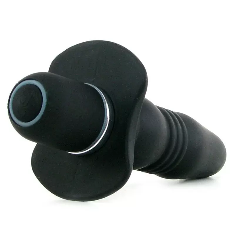 Анальная пробка с вибрацией Booty Buzz - Black