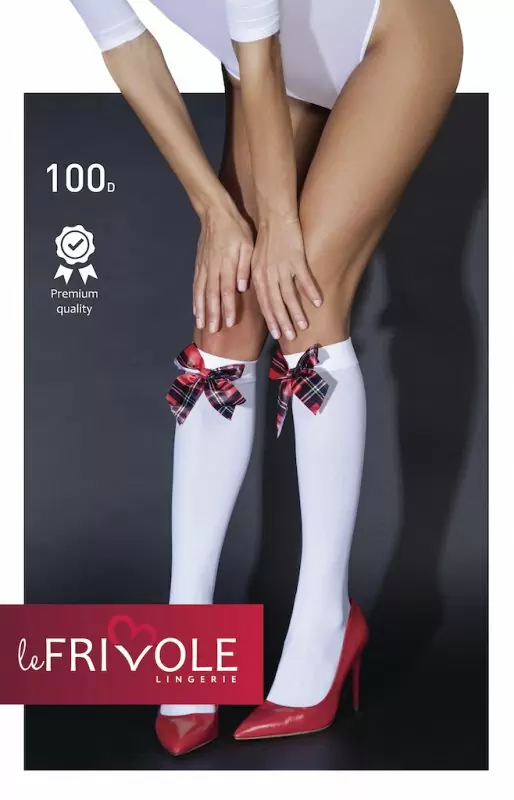 Гольфы школьницы с бантиками (Sense)