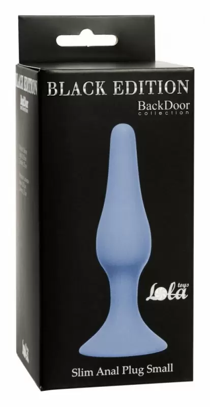 Анальная пробка Slim Anal Plug Small Blue 4207-02Lola