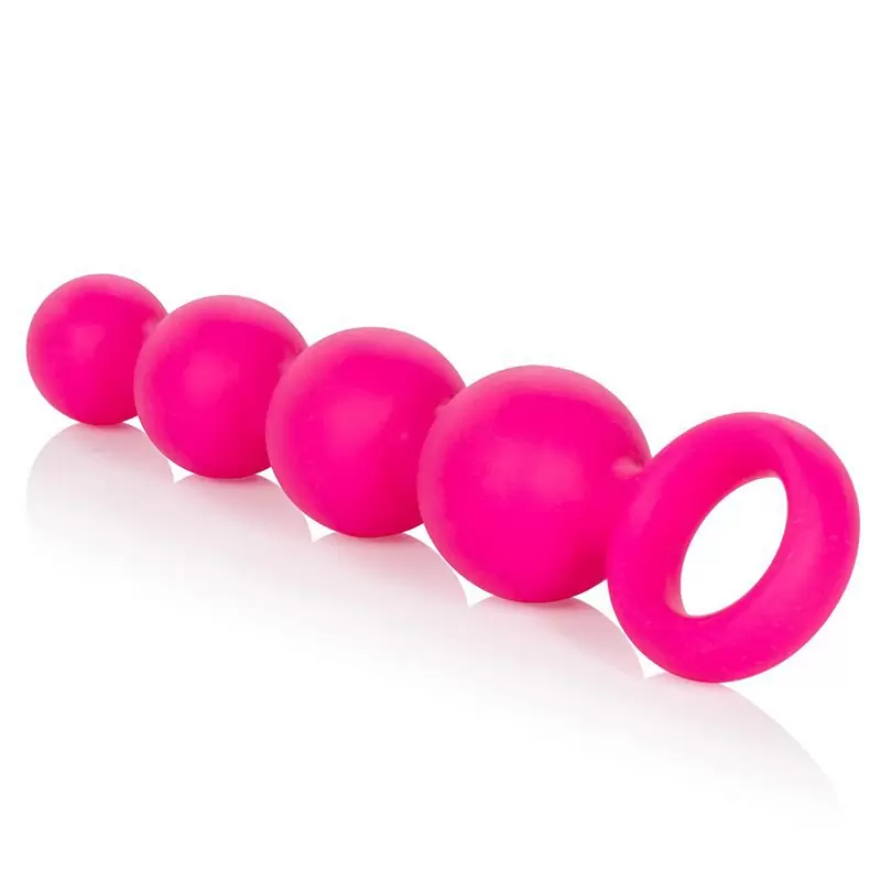 Анальная елочка Coco Licious Booty Beads – розовый