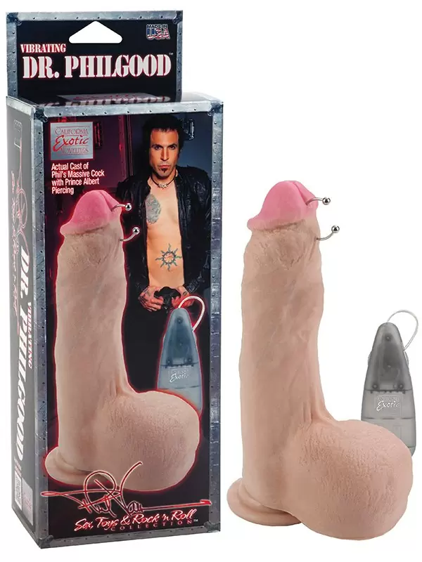 Реалистичный фаллоимитатор Phil Varone DR. PHILGOOD Vibrating