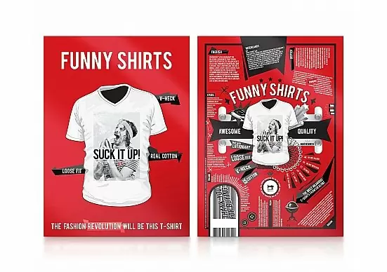 Футболка Funny Shirts - Suck It Up - L