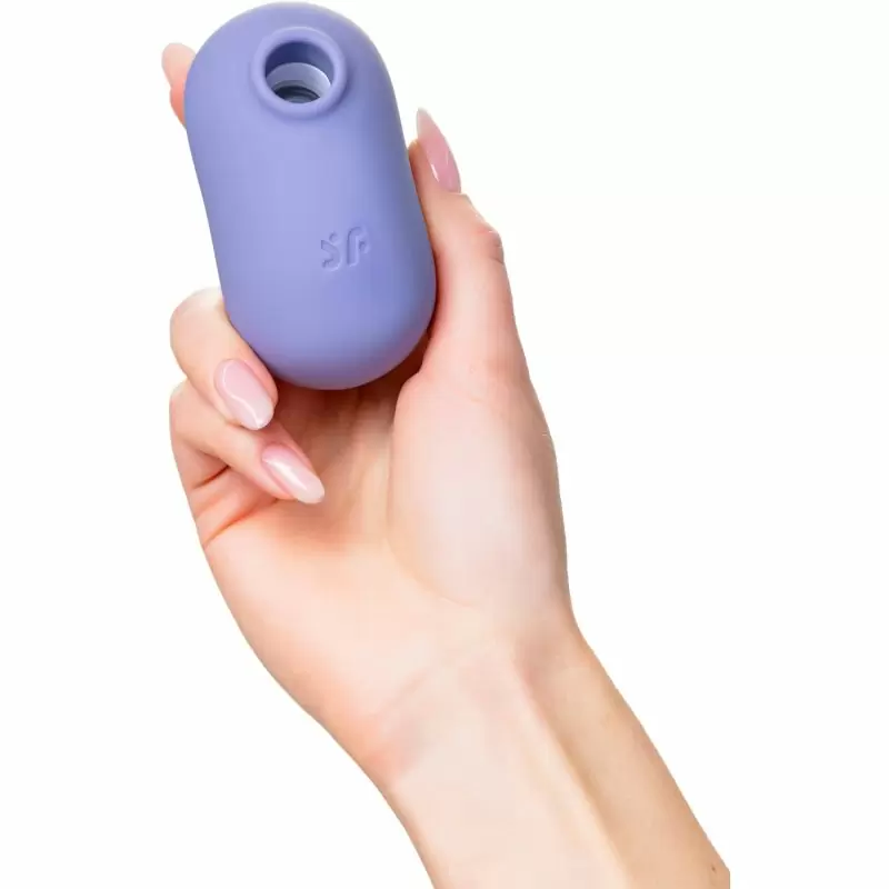 Вакуумный стимулятор клитора Satisfyer Pro To Go 2, 12 режимов, 11 скоростей, фиолетовый