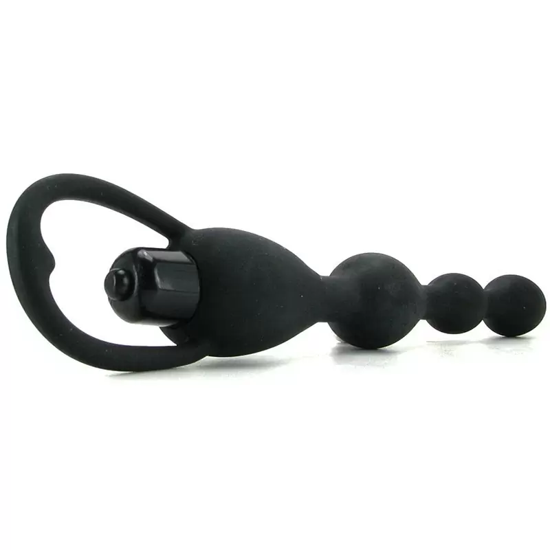 Анальная цепочка с вибрацией Silicone Vibrating Pleasure Beads