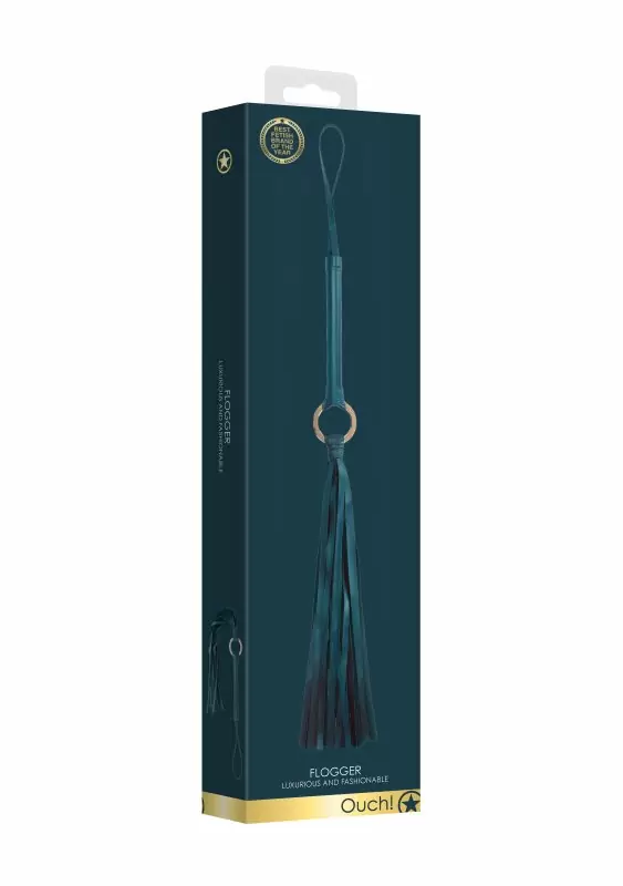 Хлыст Ouch Ouch! - Flogger - Green