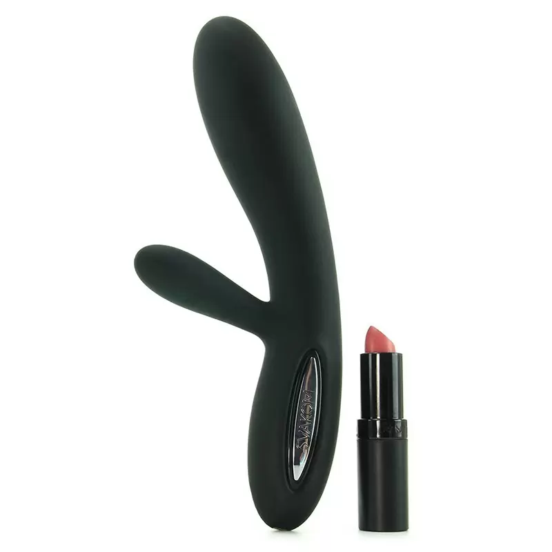 Вибромассажер Lester с функцией подогрева, интеллектуальный режим – черный